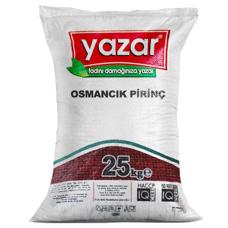 Yazar Osmancık Pirinç 25 Kg